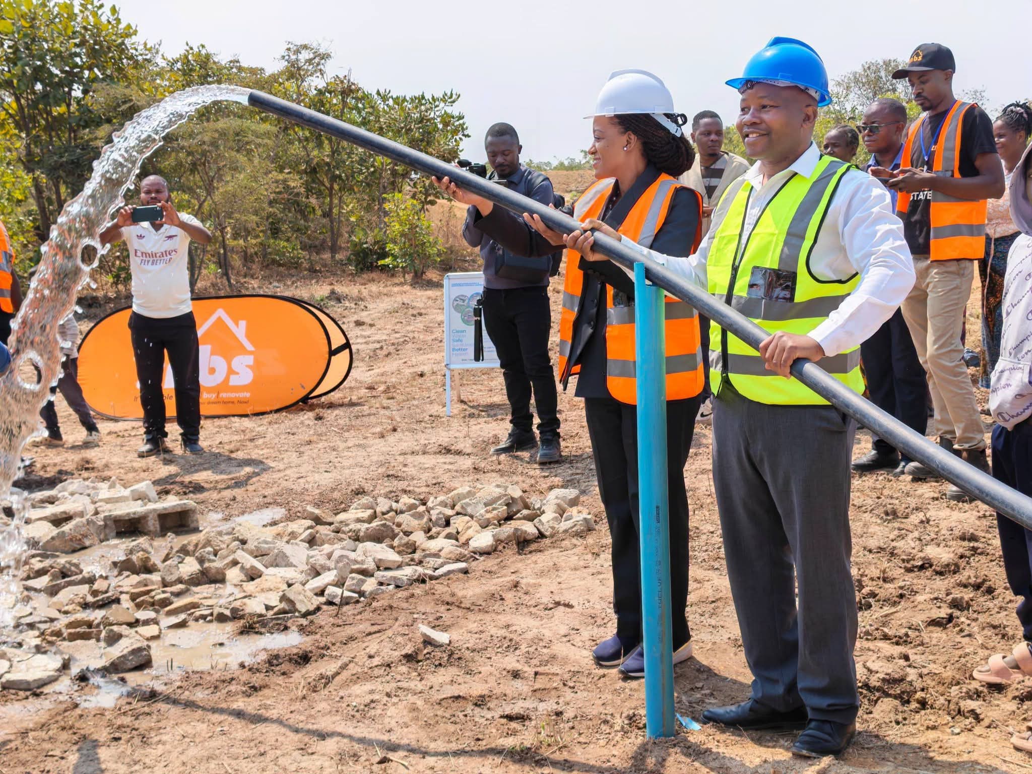 Over 3,000 Residents to Benefit as LpWSC and ZNBS Commission Mansa Garden Estates Water Project